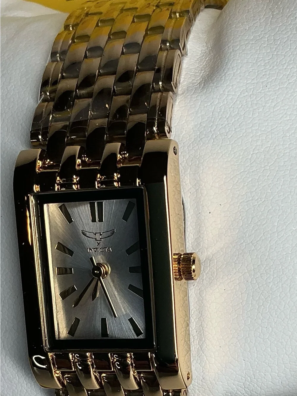 Invicta Rose Gold Tone Bracelet Watch with silver Dial(69891)